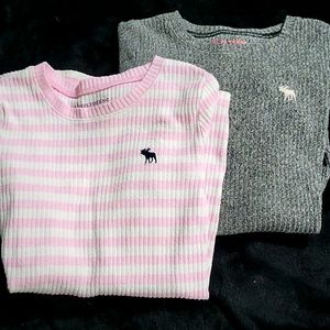 Abercrombie long sleeve Shirts